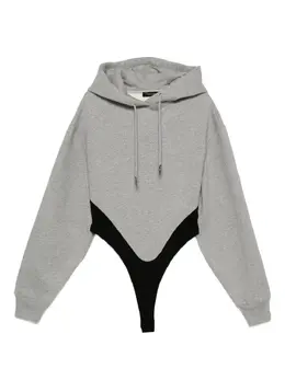 Mugler: Светлый боди 