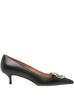 Ferragamo: Чёрные туфли  Gancini
