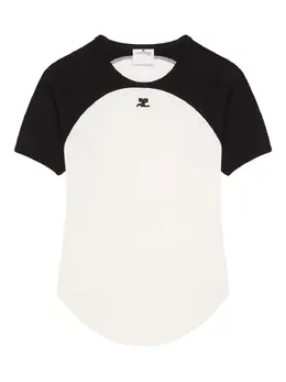 Courrèges: Хлопковая футболка 