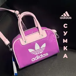 adidas: Розовая сумка 