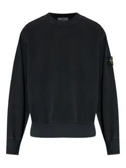 Stone Island: Чёрный свитшот  Compass