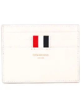 Thom Browne: Белый картхолдер 