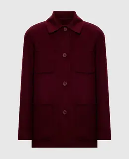 Max Mara: Бордовая куртка 