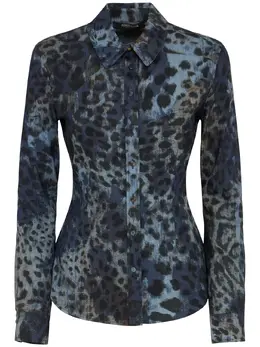 ROBERTO CAVALLI: Хлопковая рубашка 