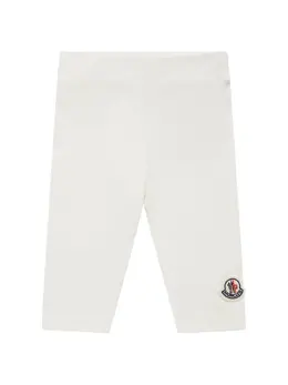 MONCLER: Хлопковые легинсы 