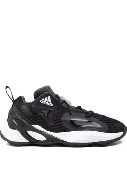 adidas: Чёрные кроссовки 