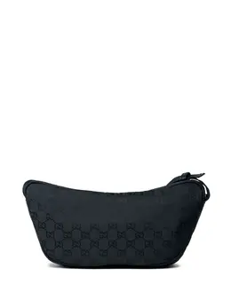 Gucci: Чёрная сумка через плечо  GG