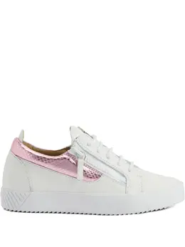 Giuseppe Zanotti: Белые кроссовки  Gail