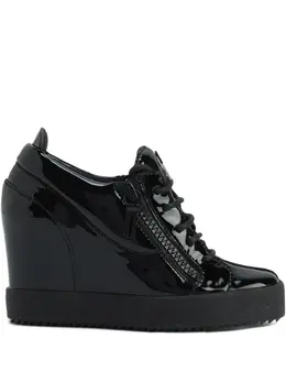 Giuseppe Zanotti: Чёрные кроссовки  Addy