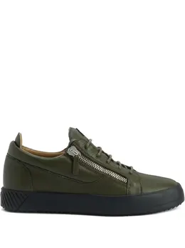 Giuseppe Zanotti: Зелёные кроссовки  Frankie