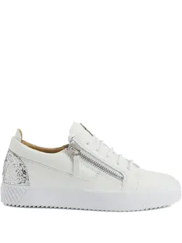 Giuseppe Zanotti: Белые кроссовки  Gail