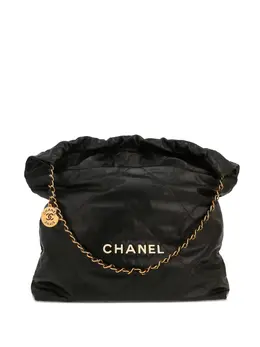 CHANEL Pre-Owned: Чёрная сумка 
