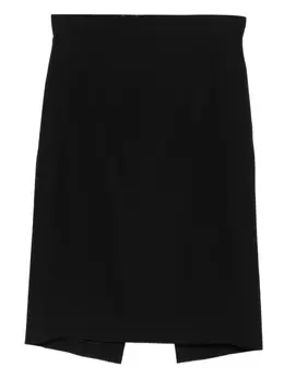 Mugler: Юбка миди 