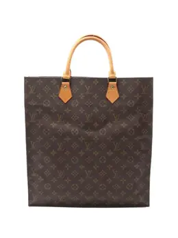 Louis Vuitton Pre-Owned: Коричневая сумка-шоппер 