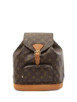 Louis Vuitton Pre-Owned: Коричневый рюкзак 