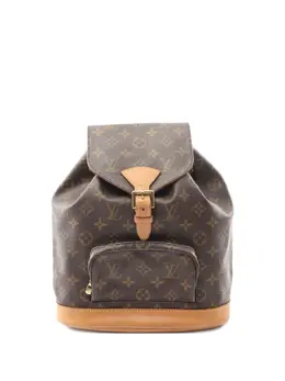 Louis Vuitton Pre-Owned: Коричневый рюкзак 