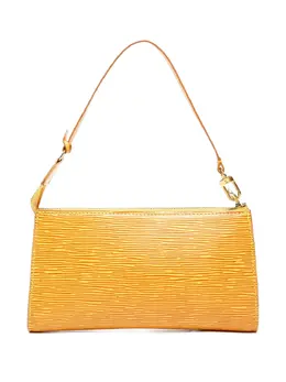 Louis Vuitton Pre-Owned: Жёлтая сумка 