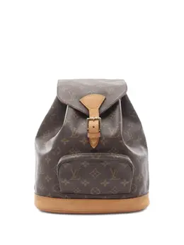 Louis Vuitton Pre-Owned: Коричневый рюкзак 