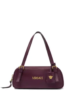 Versace: Бордовая сумка 