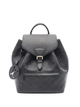Louis Vuitton Pre-Owned: Чёрный рюкзак 