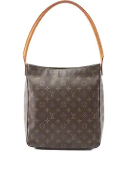 Louis Vuitton Pre-Owned: Коричневая сумка 