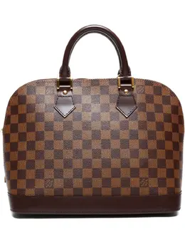 Louis Vuitton Pre-Owned: Коричневая сумка-шоппер 