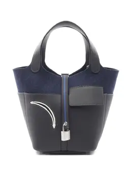 Hermès Pre-Owned: Чёрная сумка-шоппер 