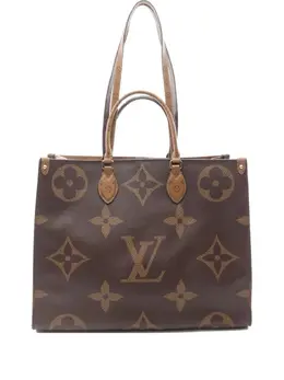 Louis Vuitton Pre-Owned: Коричневая сумка-шоппер 