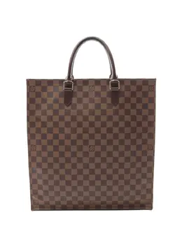 Louis Vuitton Pre-Owned: Коричневая сумка-шоппер 
