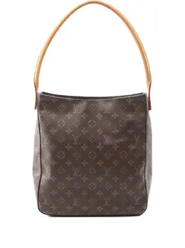 Louis Vuitton Pre-Owned: Коричневая сумка 