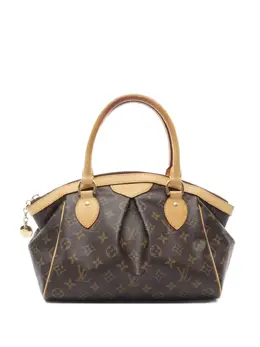 Louis Vuitton Pre-Owned: Коричневая сумка-шоппер 