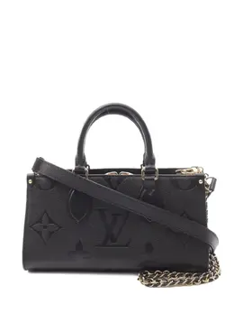 Louis Vuitton Pre-Owned: Чёрная сумка 
