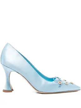 Manolo Blahnik: Голубые туфли 