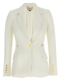 Elisabetta Franchi: Однобортный жакет 
