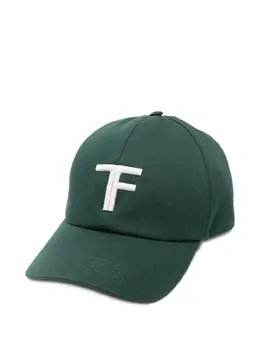 TOM FORD: Зелёная кепка  Logo