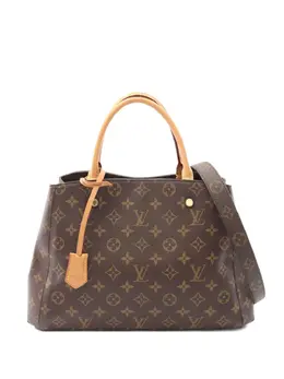 Louis Vuitton Pre-Owned: Коричневая сумка 