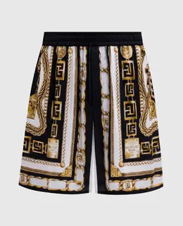 Balmain: Чорні шорти 