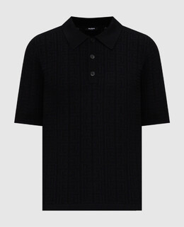 Balmain: Чёрное поло 
