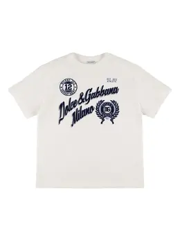 DOLCE & GABBANA: Хлопковая футболка  T