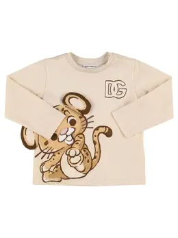 DOLCE & GABBANA: Бавовняні футболки  T