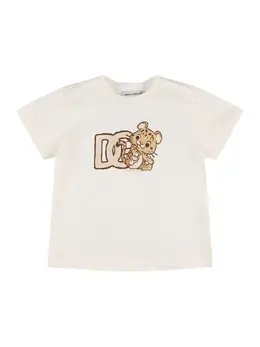 DOLCE & GABBANA: Бавовняні футболки  T
