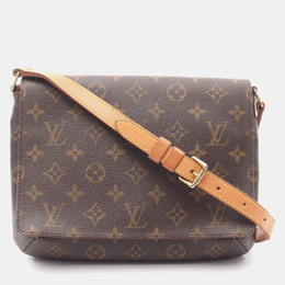 Louis Vuitton: Коричневая сумка 