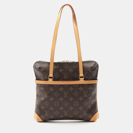Louis Vuitton: Коричневая сумка 
