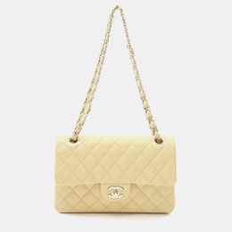 Chanel: Жёлтая сумка 