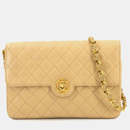 Chanel: Бежевая сумка 