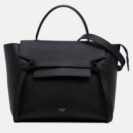 Celine: Чёрная поясная сумка 