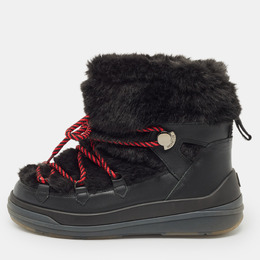 Moncler: Чёрные сапоги 