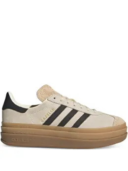 adidas Originals: Бежевые кроссовки  Gazelle