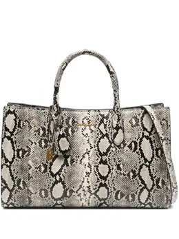 Michael Michael Kors: Сумка-шоппер с принтом 