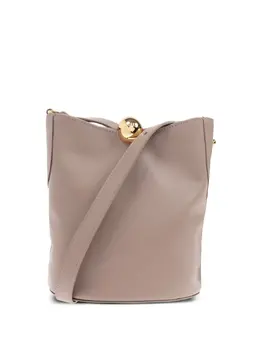Furla: Бежевая сумка через плечо 